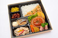 旬彩弁当 笹本-特選 デミハンバーグ幕の内弁当