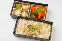 彩菜弁当 虎龍-東京下町名産【深川めし2段重弁当】