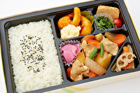 よりどり弁当 さくら日和-肉じゃがとえびチリ幕の内