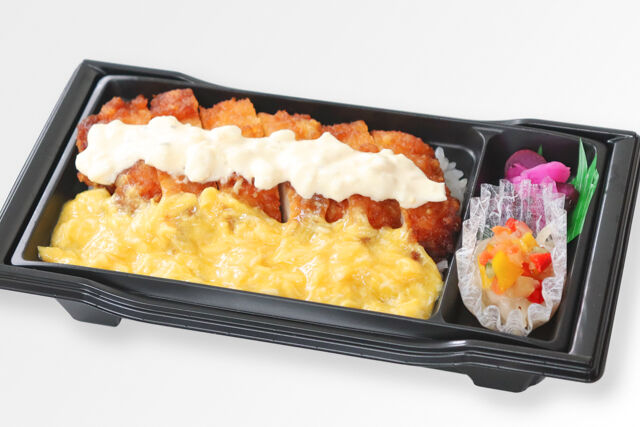 タルタルととろーり玉子のチキンカツ弁当