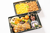 砂町 清月-【熨斗対応可】二段弁当 自家製豚肩ロースみそ漬け（そぼろご飯）