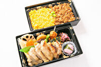 砂町 清月-【熨斗対応可】二段弁当 鶏西京焼き（鶏そぼろご飯）