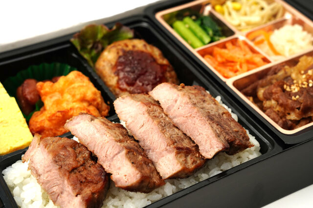 肉匠 仙福-肉匠 牛焼肉＆ハンバーグ御膳～サーロインステーキ重～