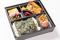 千魚のお弁当-桔梗弁当 2段のり弁