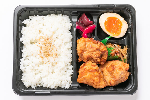 店長が揚げた鶏の唐揚げ弁当