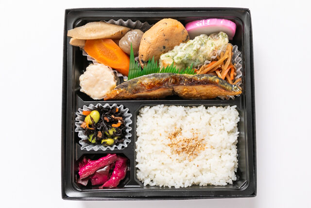 千魚のお弁当-みやび弁当 さわら西京焼き