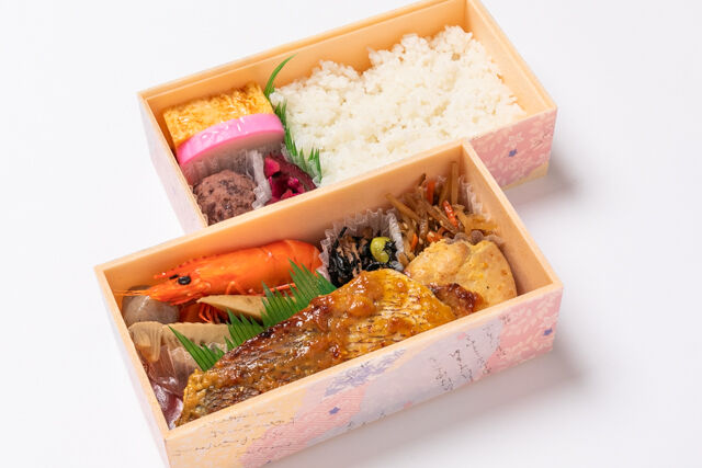 千魚のお弁当-楓弁当 真鯛西京焼き御膳