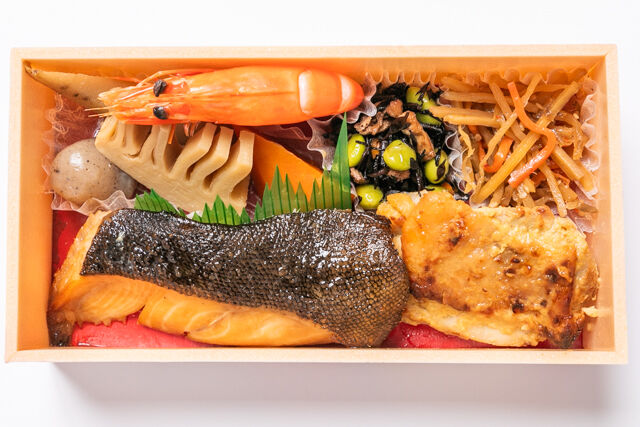 千魚のお弁当-楓弁当 銀だらの照り焼き御膳
