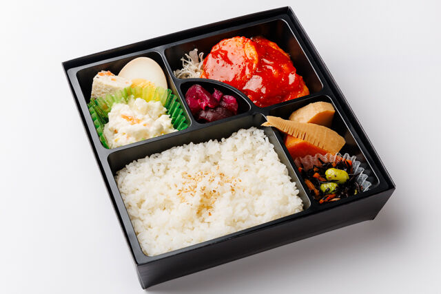 千魚のお弁当-みやび弁当 エビチリ