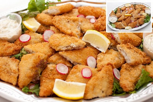白身魚のフライ　タルタルソース