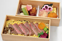 仕出しみち鷹-ステーキ2段弁当