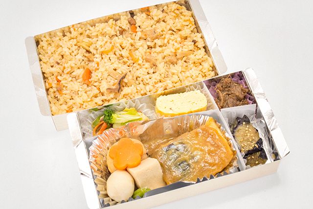 重丸-煮サバ大根弁当（NO.199）