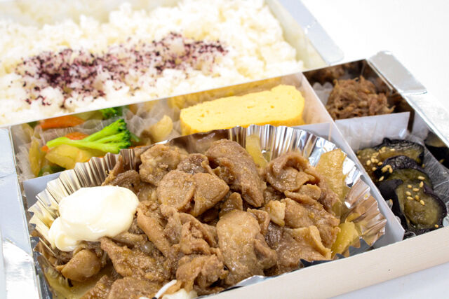 重丸-豚の生姜焼き弁当（NO.209）