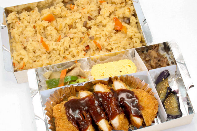 重丸-ソース豚カツ弁当（NO.211）