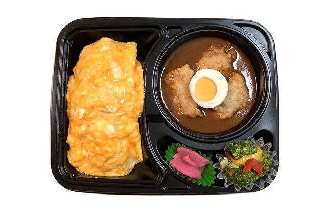 四季彩-【熨斗対応可】オムライスとごろっと唐揚げカレー