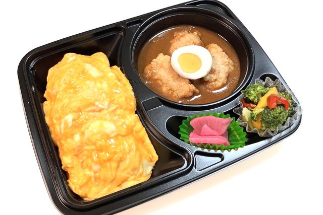 四季彩-【熨斗対応可】オムライスとごろっと唐揚げカレー