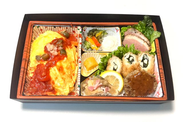 四季彩-【熨斗対応可】夏限定 彩り夏の贅沢オムライスと和牛ハンバーグ
