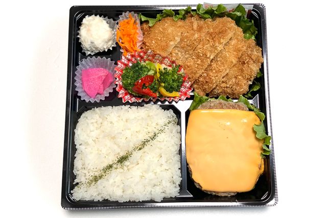 四季彩-【熨斗対応可】チーズハンバーグと熟成豚ロースのとんかつ
