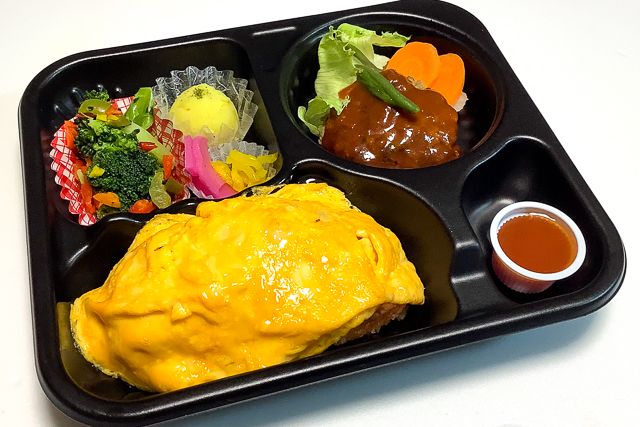 【熨斗対応可】手作りオムライスと和牛ハンバーグの商品写真