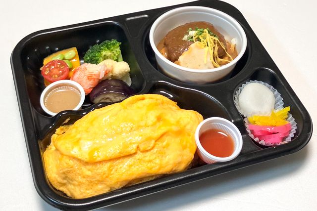 四季彩-【熨斗対応可】オムライスとハンバーグカレーうどん