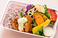 四季菜 vegeco-”fresh＆grill&quot; 野菜とチキン南蛮BENTO（十五穀米）