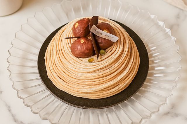 shirokane sweets TOKYO-【1日食5限定】 皇室献上栗 山江栗のプレミアムモンブラン 5号2206