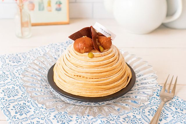 shirokane sweets TOKYO-【1日食5限定】 皇室献上栗 山江栗のプレミアムモンブラン 5号2206
