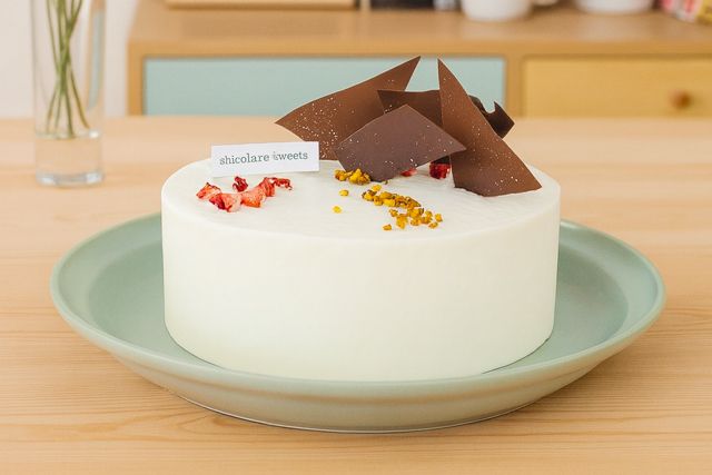 shirokane sweets TOKYO-【1日5食限定】パティシエ手作り白金フロマージュショート5号8376
