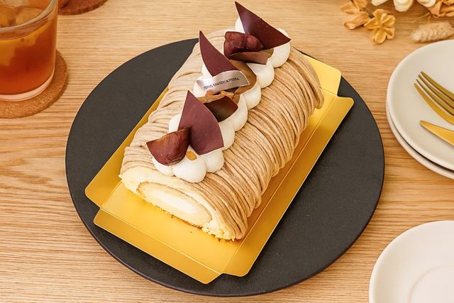 shirokane sweets TOKYO-【1日5食限定】皇室献上栗山江栗の白金プレミアムジャージーロール7775