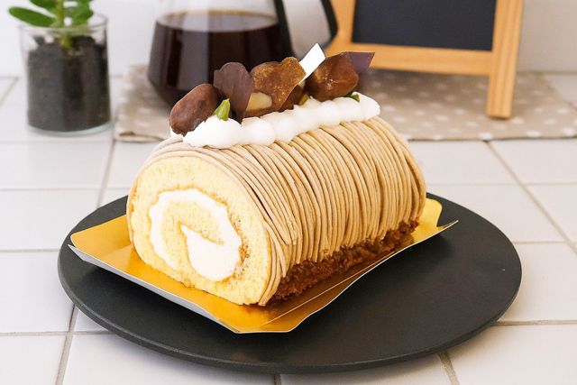 shirokane sweets TOKYO-【1日5食限定】皇室献上栗山江栗の白金プレミアムジャージーロール7775