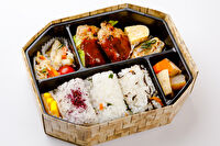 下町弁当-贅沢俵おにぎり＆ハンバーグ弁当