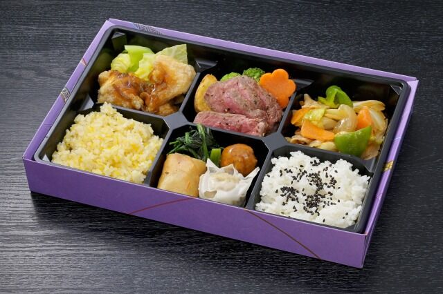 牛サーロインと上海風肉野菜炒め御膳