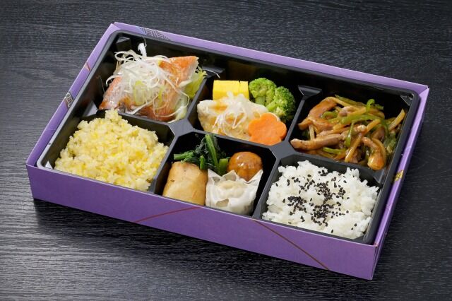 金目鯛の中華蒸しと青椒肉絲御膳