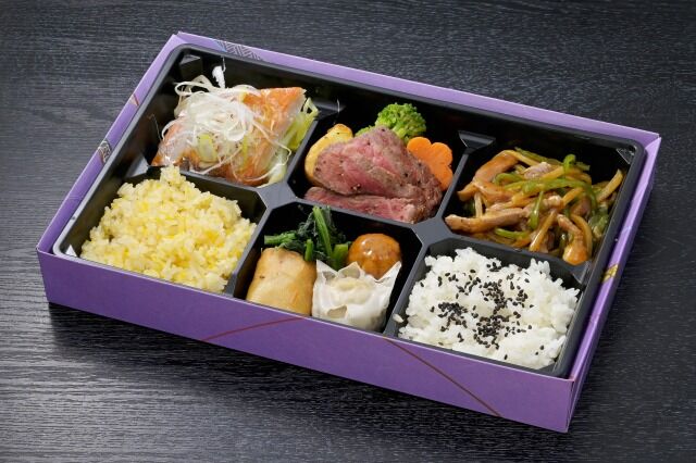 牛サーロインと金目鯛中華蒸し御膳