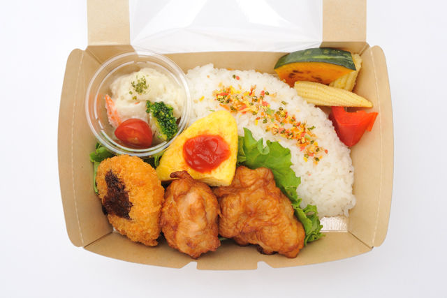SHOUNOSUKE BOX～鶏唐揚げ、カニクリームコロッケ