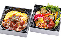 旬菜割烹 すみれ-大地のいろどり膳 ～和牛ビーフシチューのオムライス＆トマトハンバーグ～