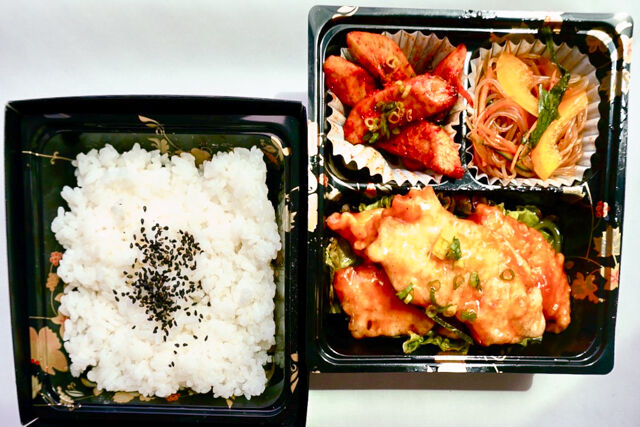シルクロード弁当屋-マグロ唐揚げ辛口特製スパイス味