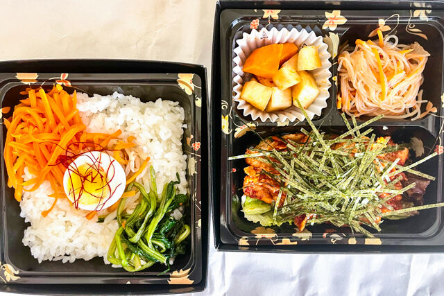シルクロード弁当屋-国産牛バラ甘辛キムチ焼肉ビビンバ風弁当