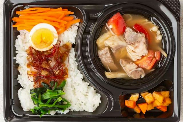 シルクロード弁当屋-大満足 牛角トマト煮込み