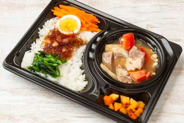 シルクロード弁当屋-大満足 牛角トマト煮込み