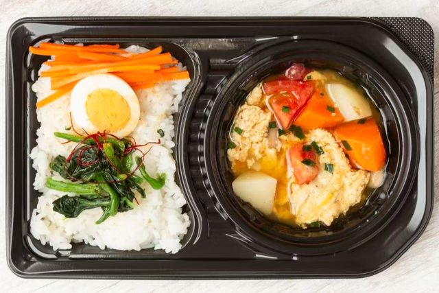 シルクロード弁当屋-大満足 トマト玉子煮込み