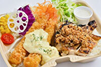 SOMY&#039;S DELI-8種野菜の大エビフライ＆グリルチキン弁当
