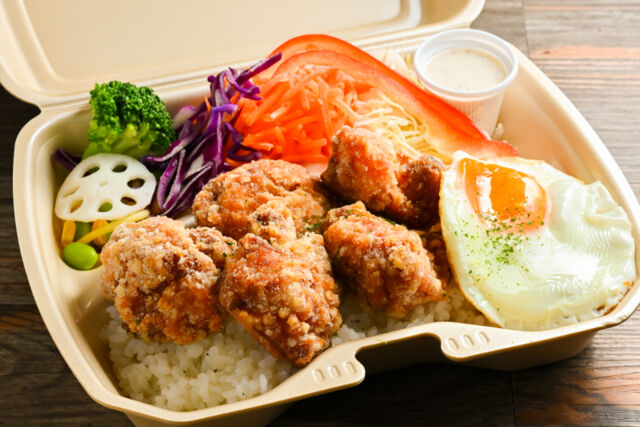 8種野菜の唐揚げ弁当