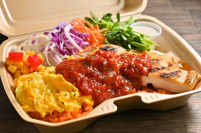 8種野菜のふわとろオムレツ