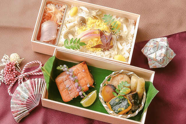 【秋冬限定】鮭柚庵焼きとちらし寿司膳