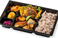 創作ランチボックスベビーダ-幕の内ボックス ～手作りハンバーグ＆グリルサーモン＆チキンステーキ～