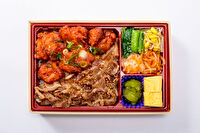 souten ー焼肉店のヤキニク弁当ー-牛焼肉と旨辛ヤンニョムチキン重弁当