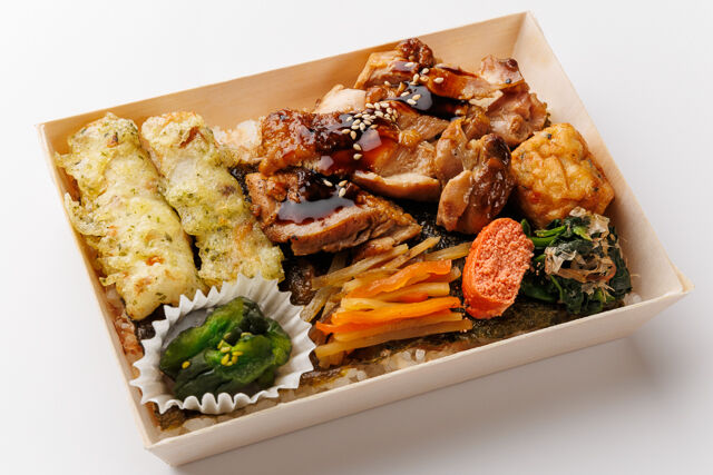 鶏の照り焼き海苔弁当