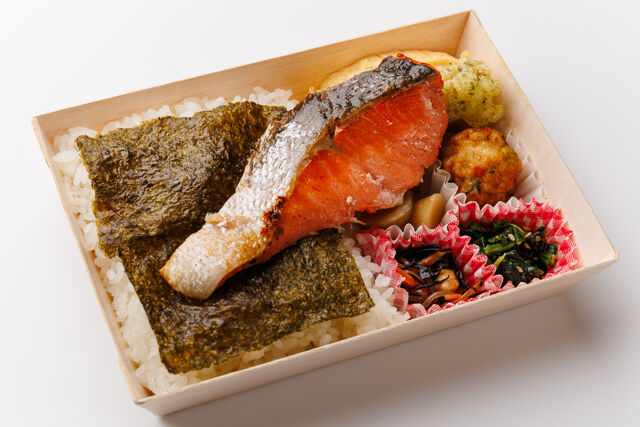 銀鮭海苔弁当