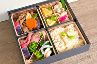 すき焼き うめの-厳選牛すき焼きとローストビーフ御膳（あさりの炊き込みご飯）